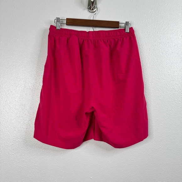 Reebok Men’s Crossfit Athletic Shorts Pink Size Medium - Picture 2 of 5